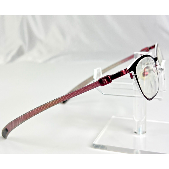 REVOLUTION Eyewear RCF206 BUPK Burgundy Pink Women's 47-17-136 Eyeglass Frames - Picture 2 of 12